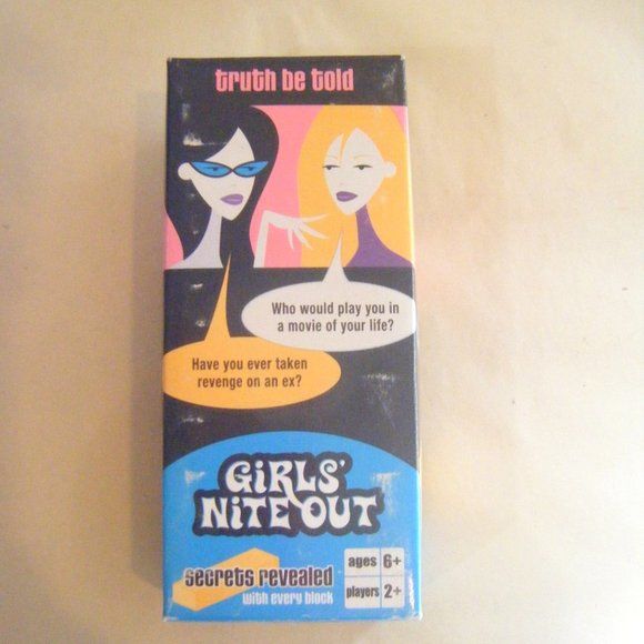Girls Nite Out Truth Be Told Tile Game - Picture 1 of 6